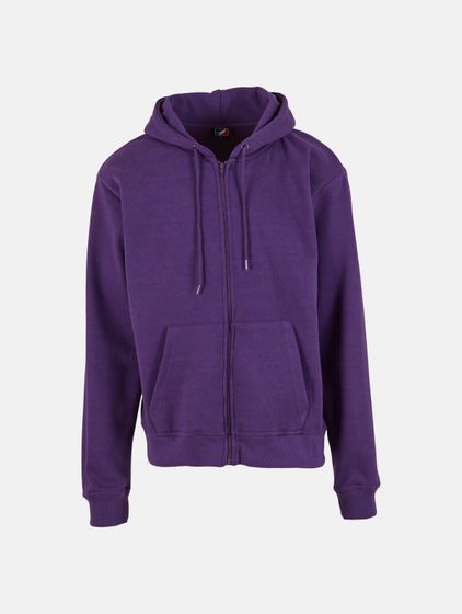 European League Of Football Blanko Zip Hoodies Tillandsia Lila