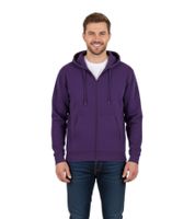 European League Of Football Blanko Zip Hoodies Tillandsia Lila