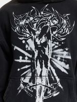 Favela Dawn Black Washed Hoodies schwarz gewaschen
