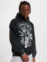 Favela Dawn Black Washed Hoodies schwarz gewaschen