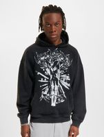 Favela Dawn Black Washed Hoodies schwarz gewaschen