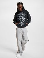 Favela Dawn Black Washed Hoodies schwarz gewaschen
