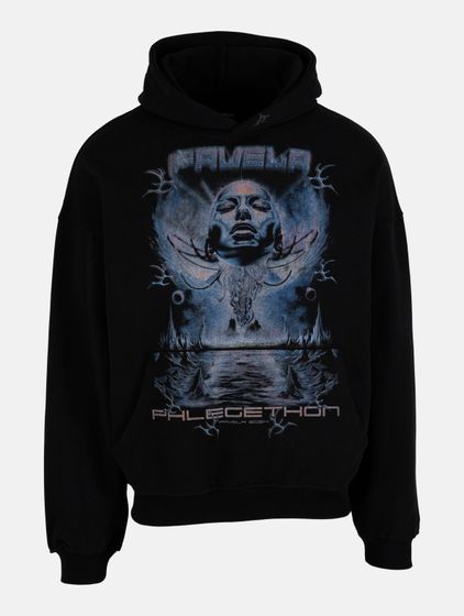 Favela Phlegethon Hoodies schwarz