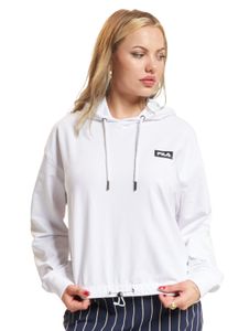 Sudadera corta con capucha FILA Burdur en blanco brillante
