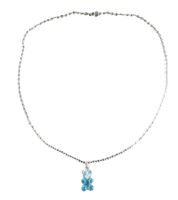 fainz Unisex Kette mit Bär Wasserfall