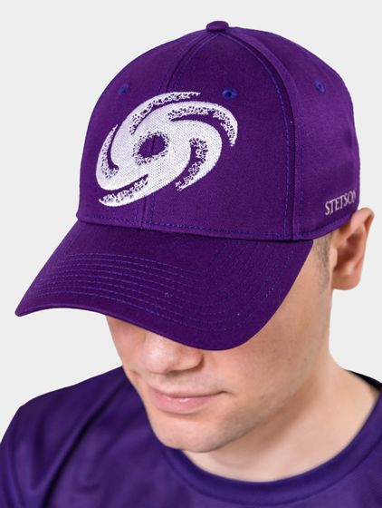 European League Of Football Gorra Frankfurt Galaxy morada con cierre a presión