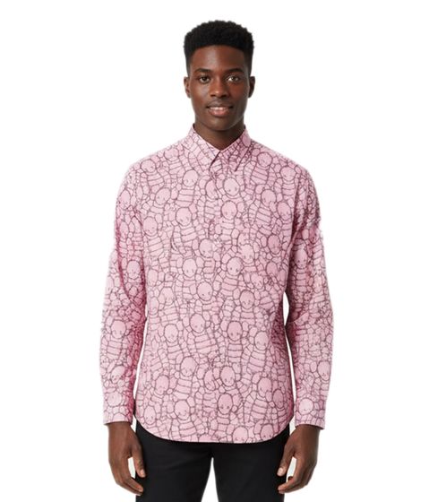 Comme des Garçons SHIRT Langarm-Hemd Graphic Shirt – FH-B023-W21 Pink