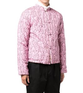 Comme Des Garçons Shirt x KAWS Bold Pattern Button-Front Jacket FH-J006-W21 Pink/Yellow