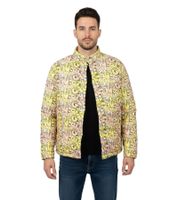 Chaqueta unisex estampada Comme des Garçons SHIRT FH-J006-W21. Chaqueta de diseño de alta calidad con un estampado artístico integral, multicolor