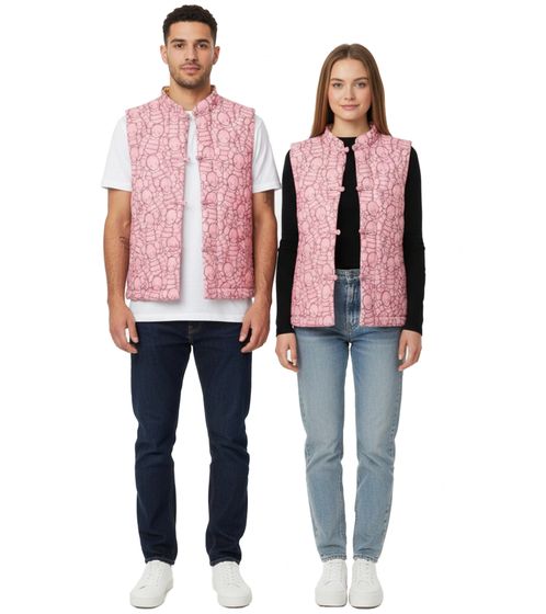 CDG Weste FH-J007-W21 Print B/F Baumwollweste Unisexweste