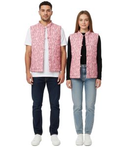 CDG Weste FH-J007-W21 Print B/F Baumwollweste Unisexweste