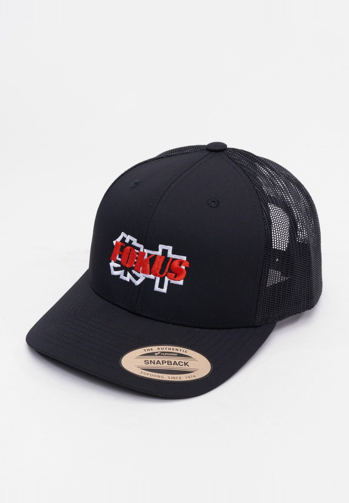 Cappellino snapback Focus x Def Racer nero/rosso