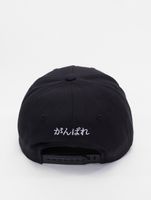 FOKUS x Def Fokus Clan Snapback Cap – Verstellbar Stylisches Streetwear-Design Schwarz/Weiß