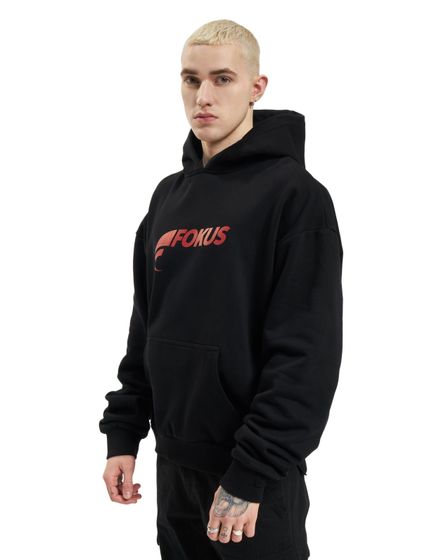 Fokus x Def Logo Hoody Schwarz