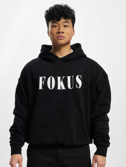 Fokus x Def Plain Hoody Schwarz
