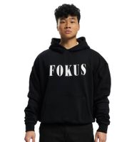 Fokus x Def Plain Hoody Black