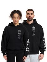 Fokus x Def World Hoodies schwarz/offwhite
