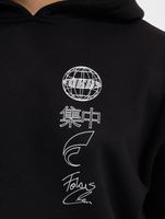 Fokus x Def World Hoodies schwarz/offwhite