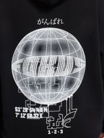 Fokus x Def World Hoodies schwarz/offwhite
