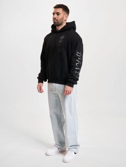 FOKUS x DEF World Herren Hoodies schwarz/grau