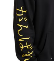 FOKUS x DEF World Herren Hoodies schwarz/gelb