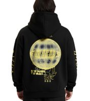 FOKUS x DEF World Herren Hoodies schwarz/gelb