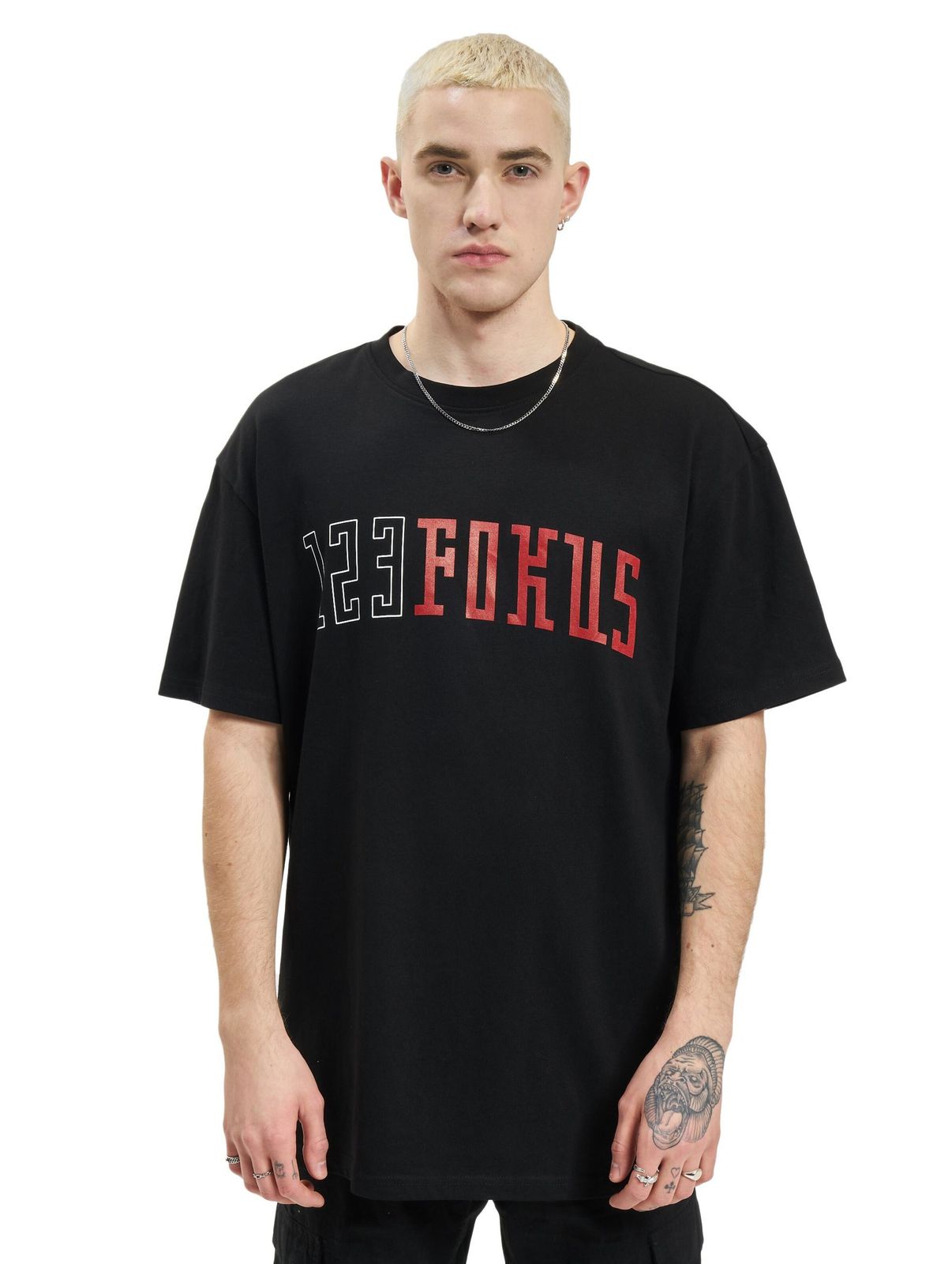 Maglietta nera Fokus x Def College