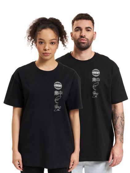 Fokus x Def World T-Shirts schwarz/offwhite