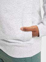 HUF Slate Quarter Zip Fleece Pullover gray melange HUF Slate Quarter Zip Fleece Pullover gray melange