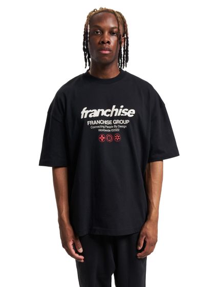 Maglietta Franchise Connected nera