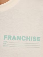 Franchise Blank T-Shirt cream Franchise Blank T-Shirt cream