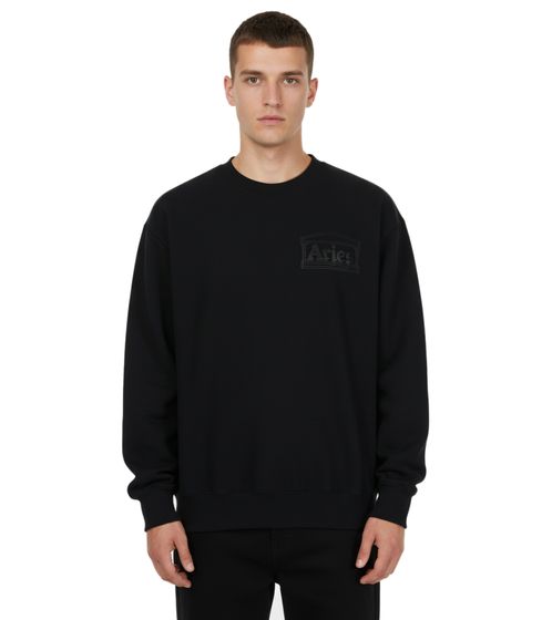 Aries Premium Tempel Herren Sweatshirt mit einzigartigem Logo-Print Schwarz