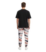 Pantalon de jogging homme Aries « No Problemo », effet tie-dye, coupe décontractée et confortable, multicolore