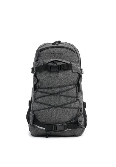 Mochila Louis para portátil de franela gris