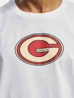 GRIND Inc Sport Logo R-Ausschnitt T-Shirt weiß GRIND Inc Sport Logo R-Ausschnitt T-Shirt weiß