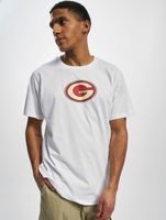 GRIND Inc Sport Logo R-Ausschnitt T-Shirt weiß GRIND Inc Sport Logo R-Ausschnitt T-Shirt weiß