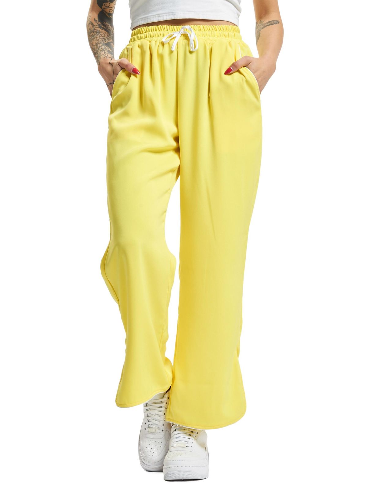 Chino glamour da donna gialli