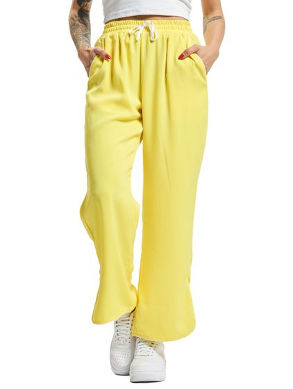Glamorous women's chinos yellow