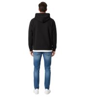 Ami Alexandre Mattiussi Ami Paris Exclusive Designer Men's Canvas Hoodie, Black