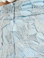 Missguided Kombiteil Kurze Shorts aus Häkelspitze in Blau Missguided Kombiteil Kurze Shorts aus Häkelspitze in Blau