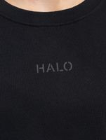 HALO Graphic Rundhalspullover schwarz HALO Graphic Rundhalspullover schwarz