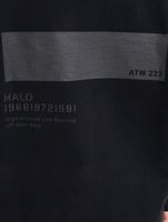 HALO Graphic Rundhalspullover schwarz HALO Graphic Rundhalspullover schwarz