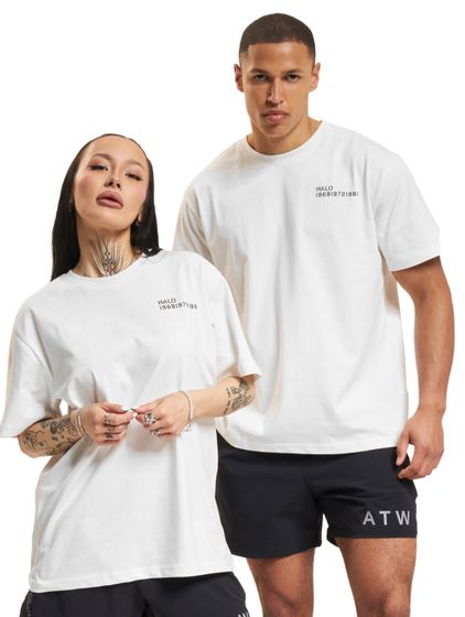 HALO Logo Grafik T-Shirts marshmallow/marshmallow