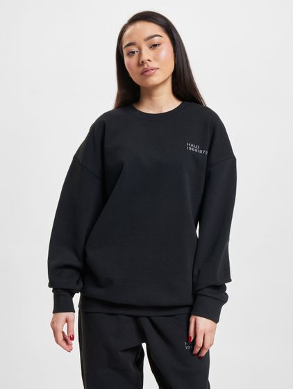 HALO Essential Crew Sweatshirt schwarz