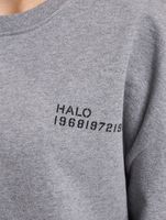 HALO Essential Crew Sweatshirt grau meliert