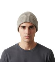 Berretto unisex classico BARO Hemingway in lana merino, berretto lavorato a maglia, semplice cappello invernale, grigio scuro
