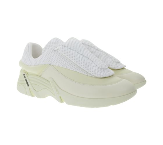 Raf Simons Antei Men's Sneakers Futuristic Designer Shoes Made from Premium Materials, White