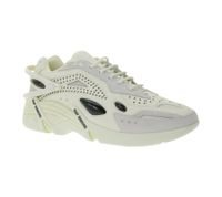 Raf Simons Cylon-21 Men's Designer Sneakers with a Futuristic Look, Off-White/Gray