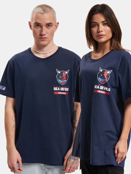 European League Of Football Hamburg Sea Devils Essential T-Shirt navy