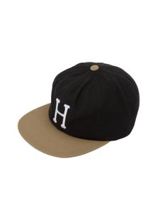 HUF Set Classic H 6 Panel Snapback Caps black